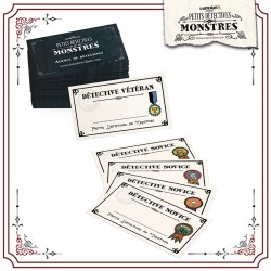 5 Cartes de Détective pour...