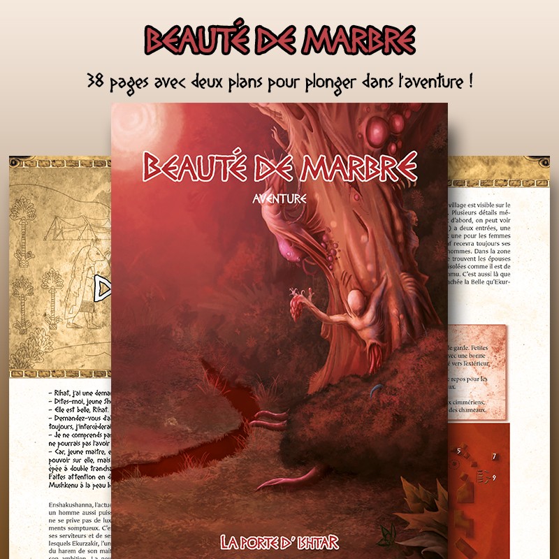 Beauté de Marbre une aventure pour LA PORTE D